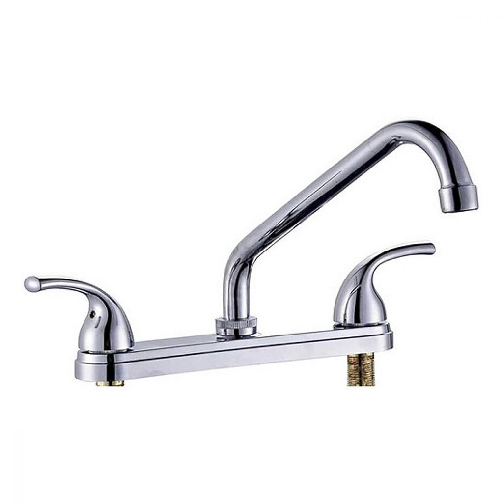 Mezcladora para Fregadero 8” Cuello Largo