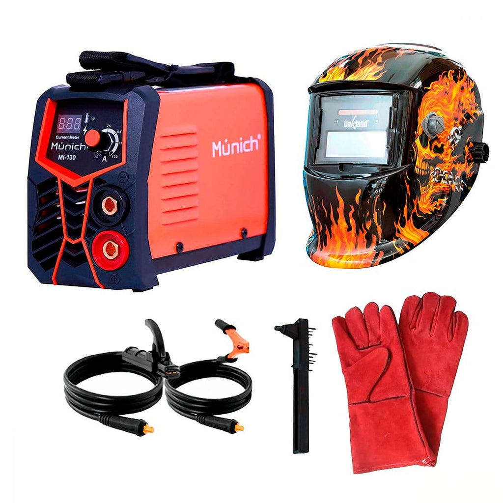 Soldadora para Electrodo Revestido Inverter 010-120 a 120v - H5 MI1302