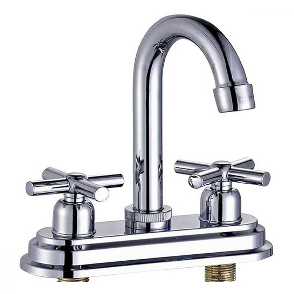 Mezcladora para Lavabo 4” Manelar de Cruz