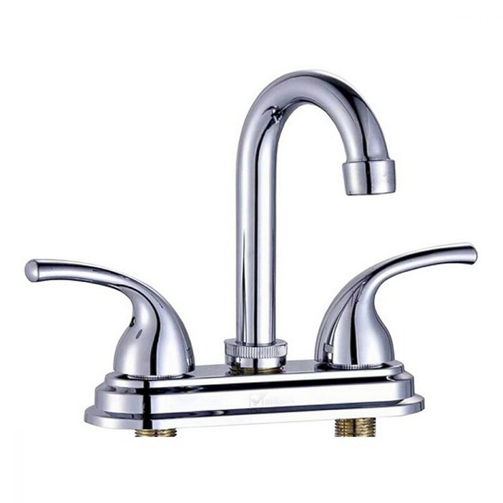 Mezcladora para Lavabo 4” Manelar de Lujo