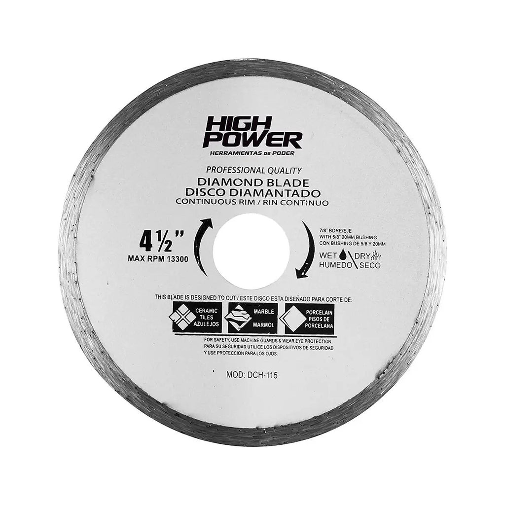 Disco Diamantado HIGH POWER H5 NKDCH-115