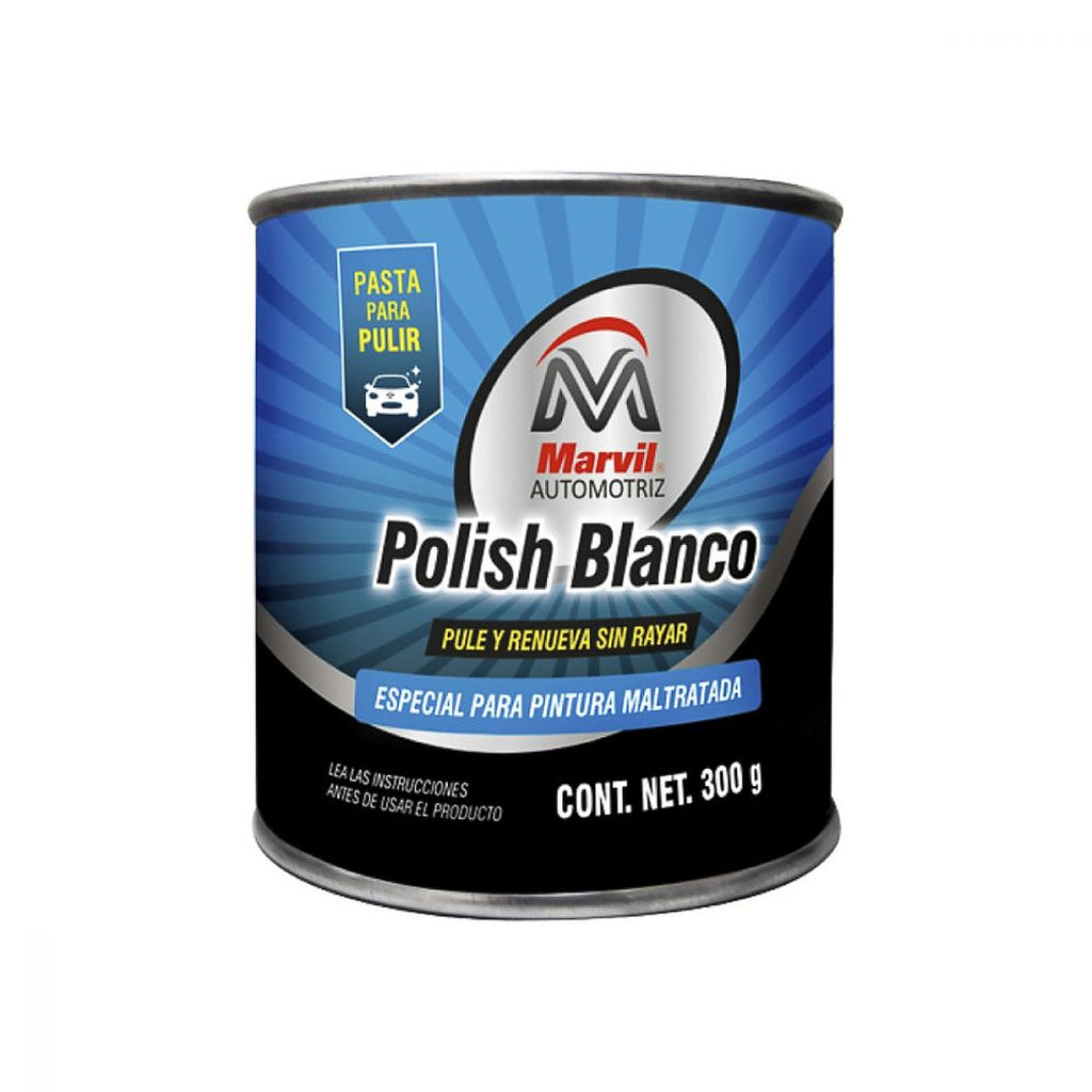 Pasta para Pulir Blanca 300 gr para Pintura Maltratada
