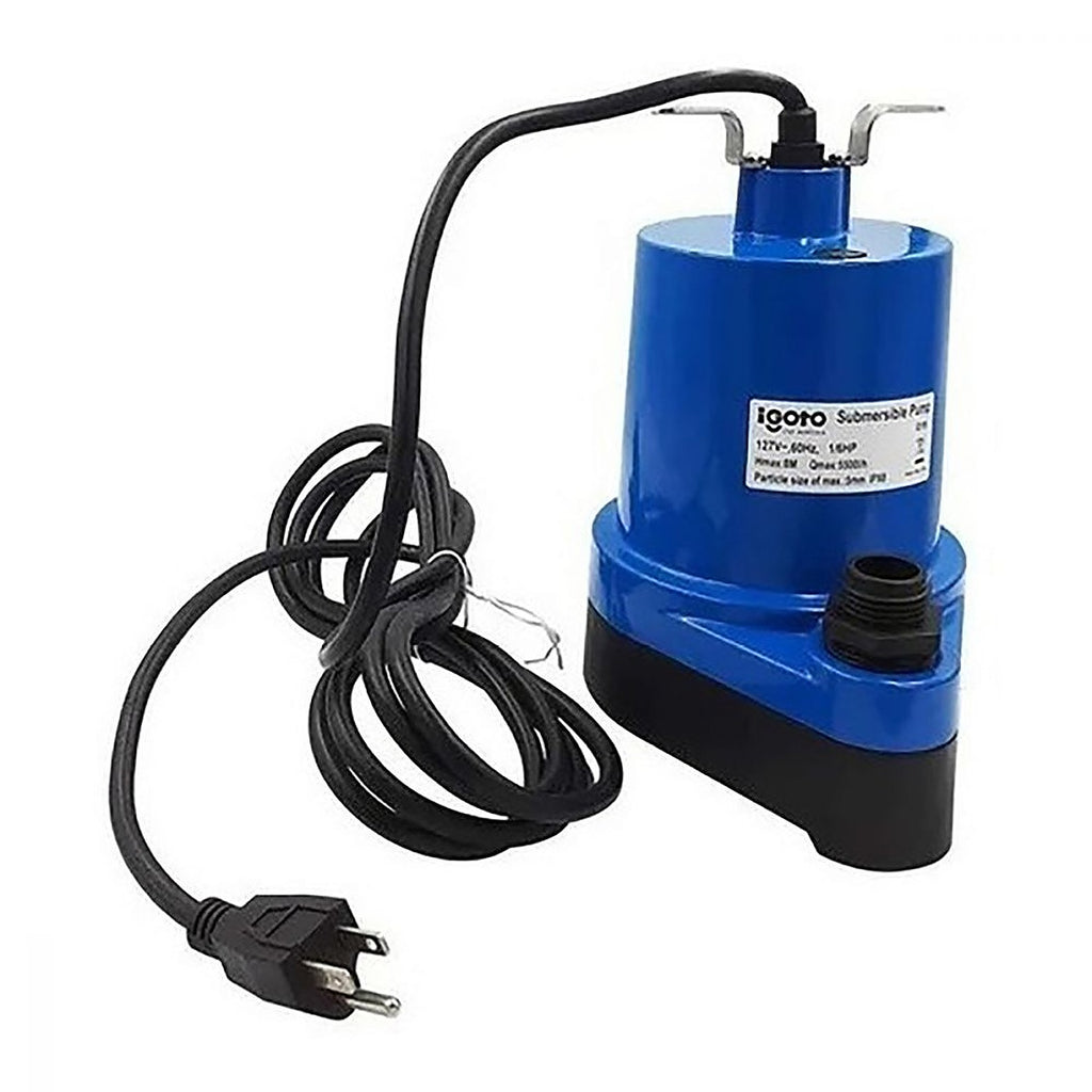 Bomba Sumergible 1/6 HP Altura 8 mt 76 Lm para Fuente