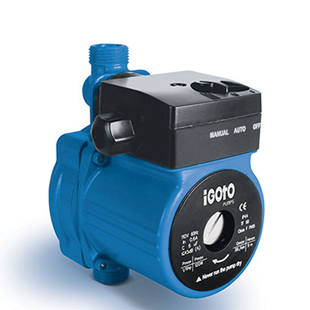 Bomba Presurizadora 1/6 HP 3/4” Altura 9 mt 27 lpm 140w Presión Bajo Demanda