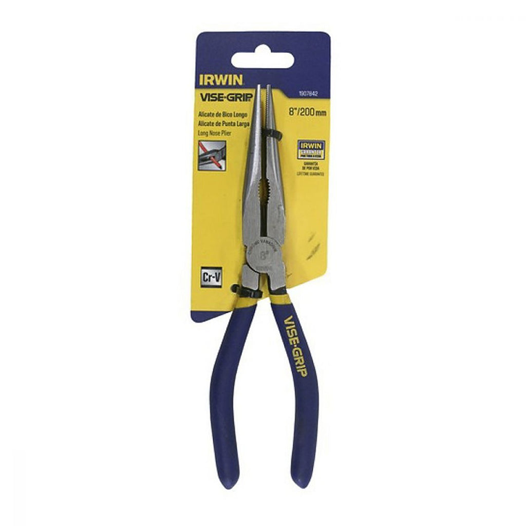 Pinza para Electricista 8” de Punta Larga Curva Corte Lateral General Pro