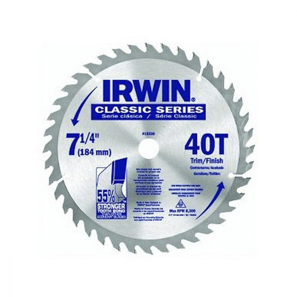 Sierra Circular Corte Fino 7 1/4” X 40d Bulk