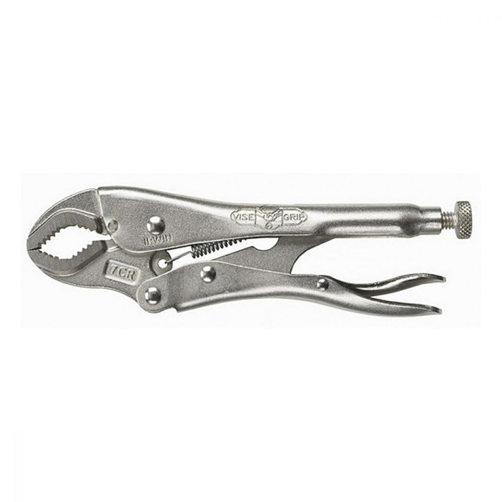Pinza de Presión Quijada Curva 7”