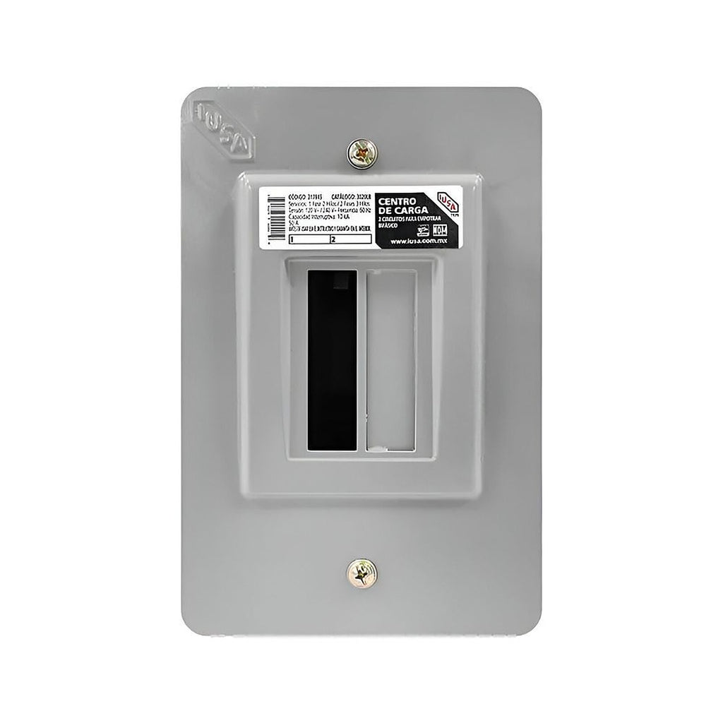 Centro de Carga 2 Polos para Empotrar 120/240v AC Bifásico