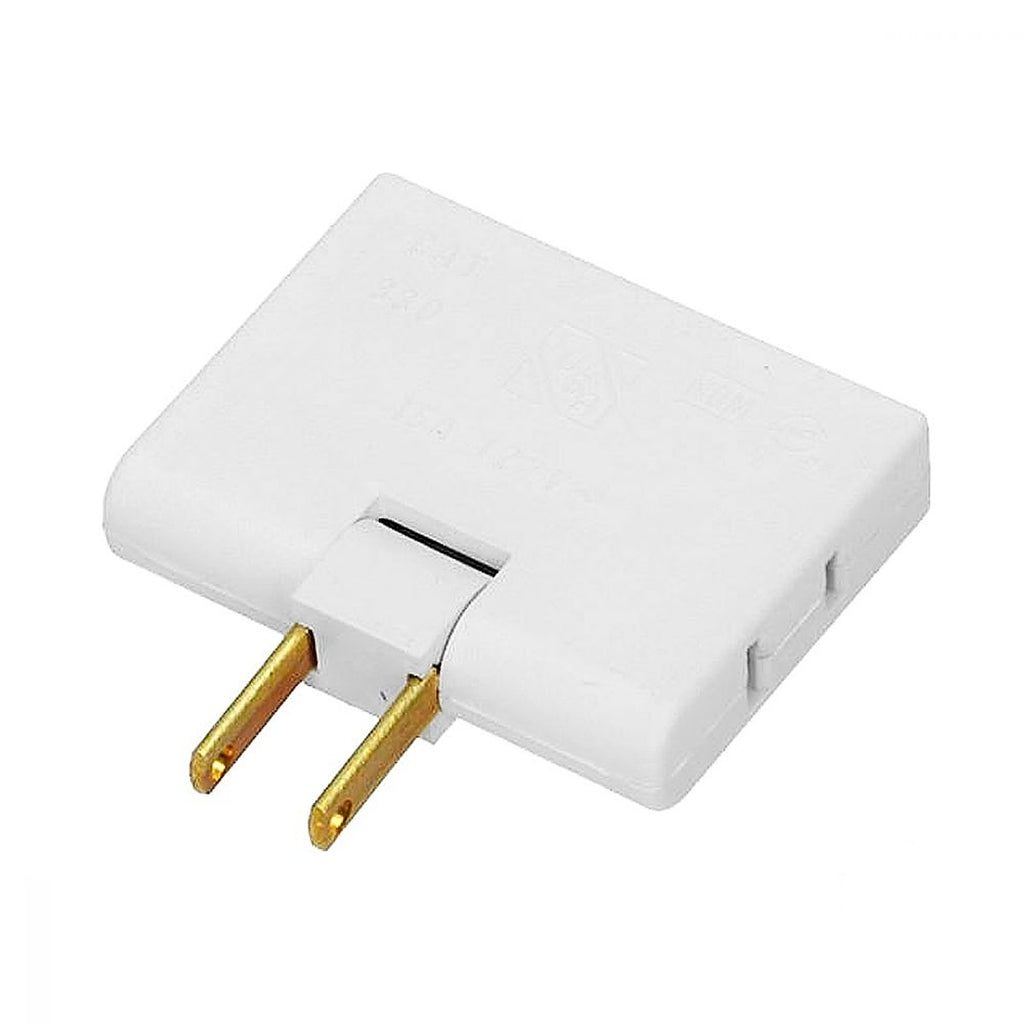 Multicontacto Eléctrico 127v 3 Entradas Polarizadas Cuadrado Móvil