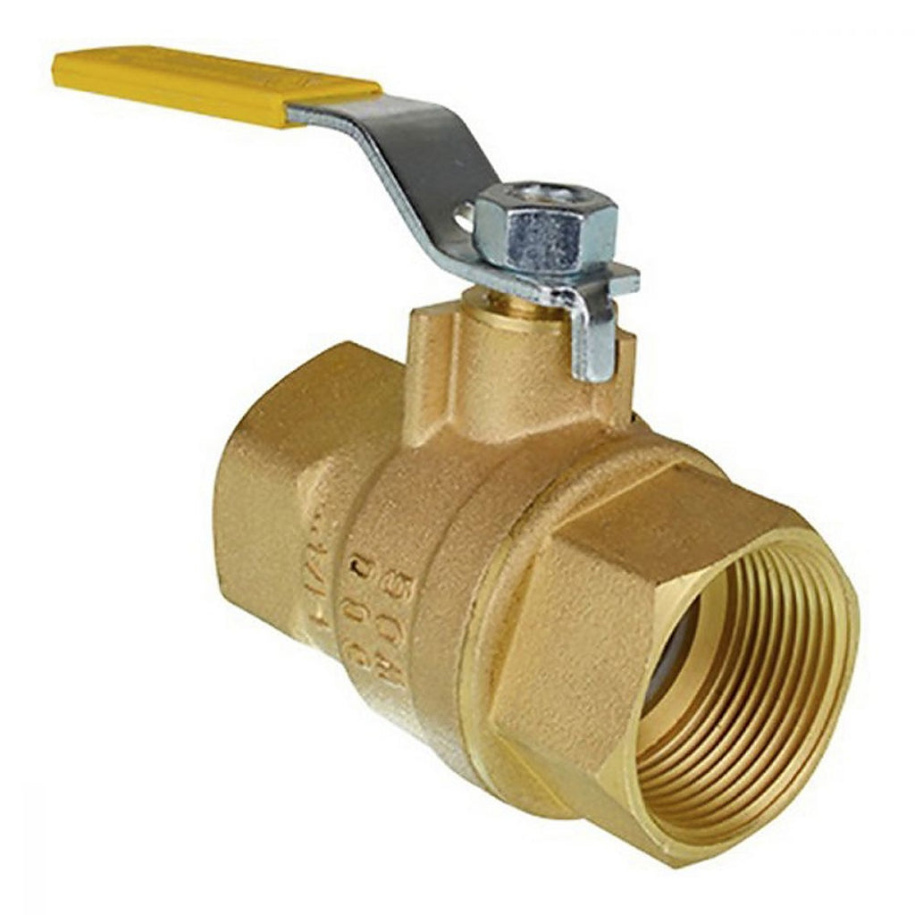 Válvula de Esfera Roscable 1/2 Wog 600psi 42 Kg/ cm2 Latón