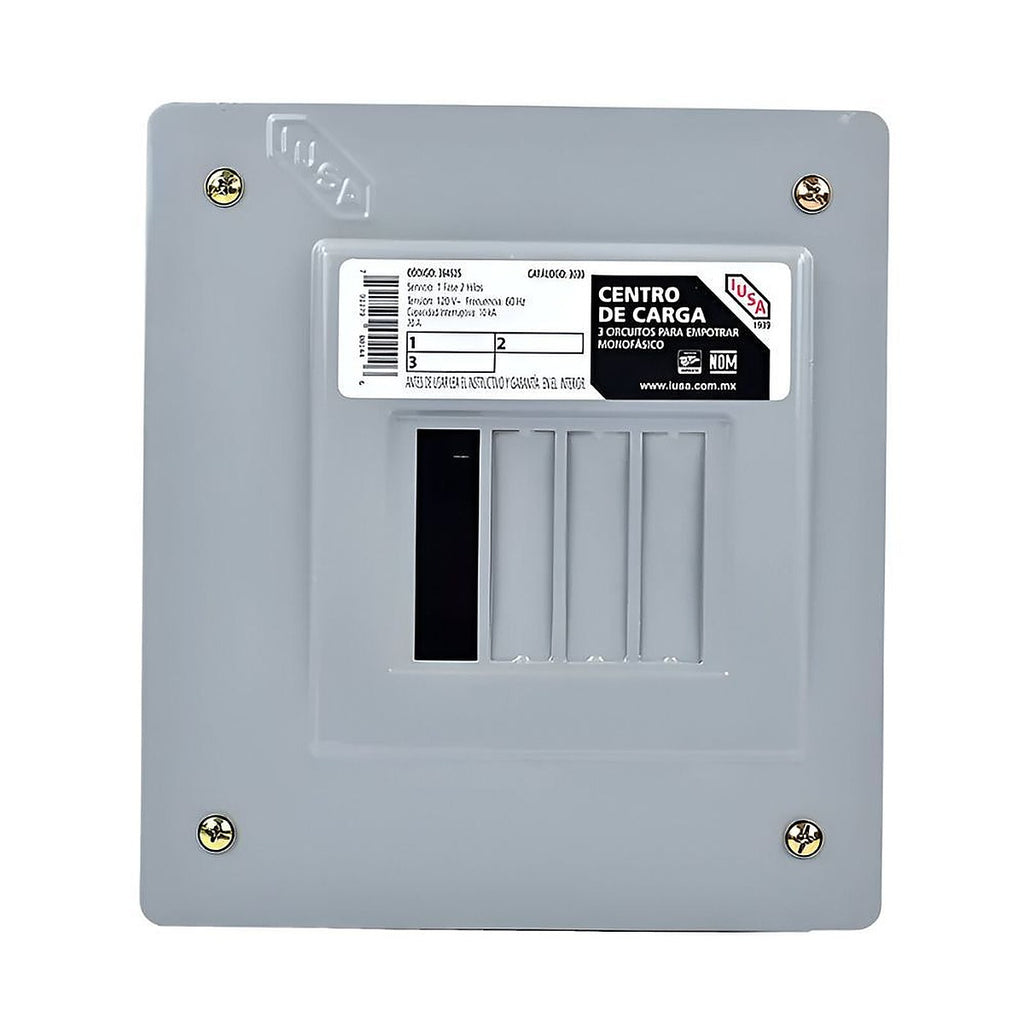 Centro de Carga 3 Polos para Empotrar 120/240v AC