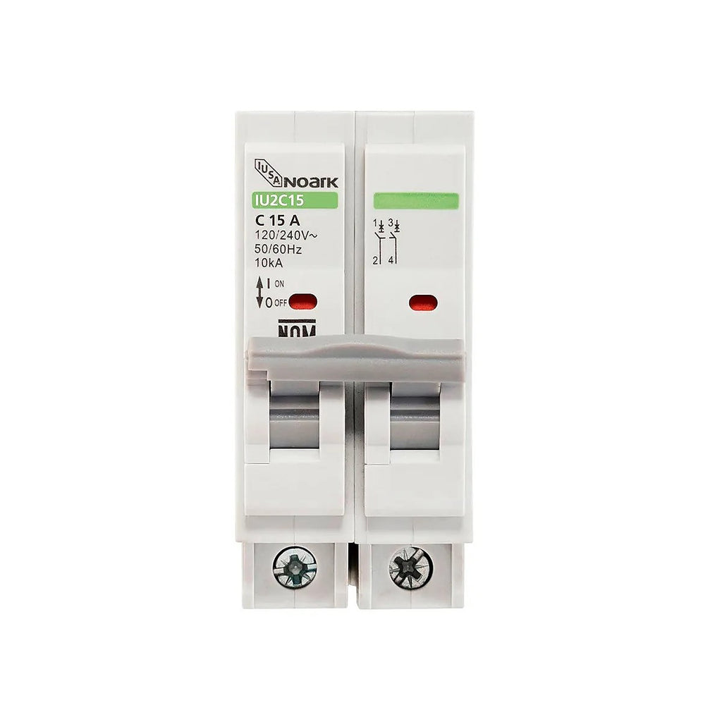 Interruptor Eléctrico Termomagnético 2 Polos 15 A