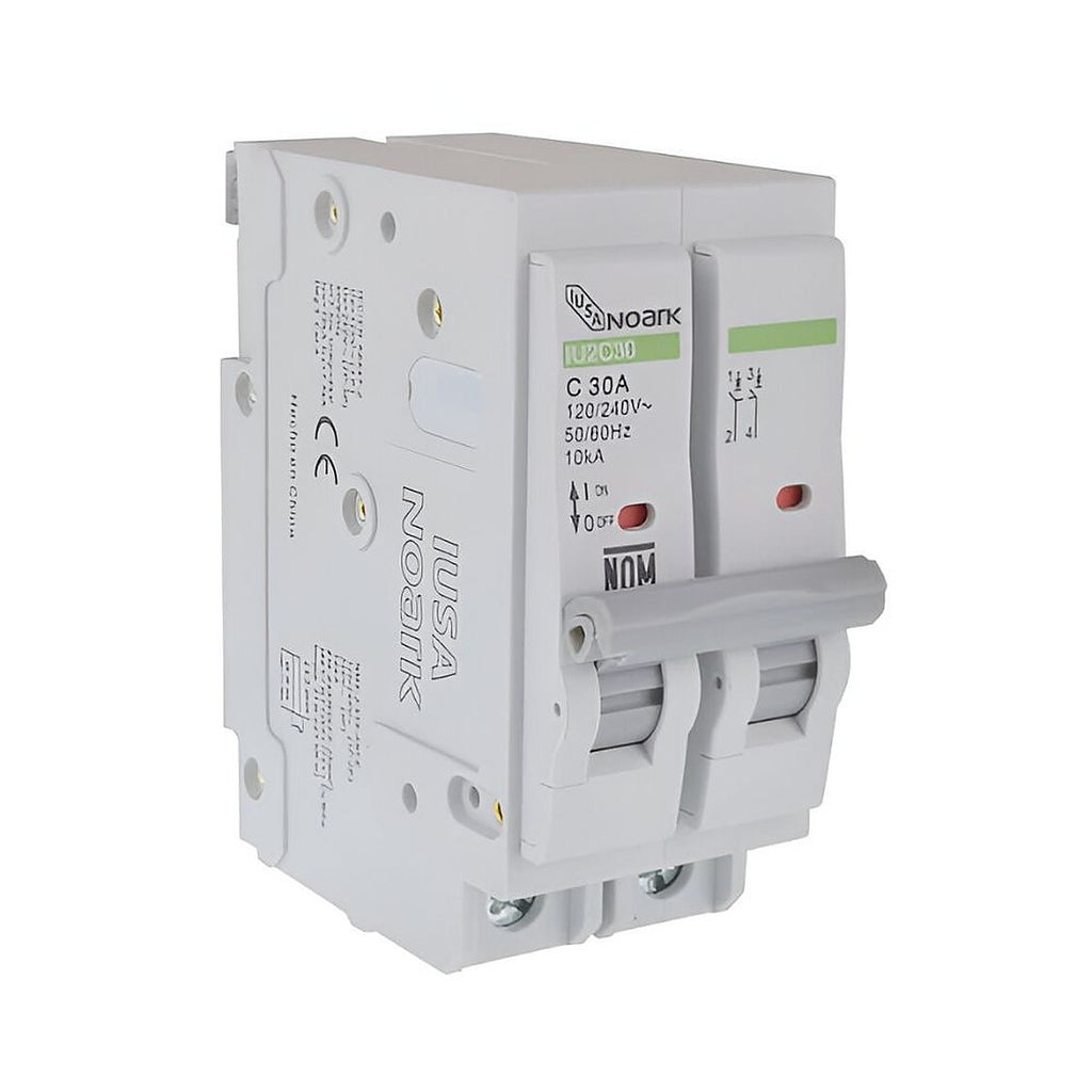 Interruptor Eléctrico Termomagnético 2 Polos 30 A