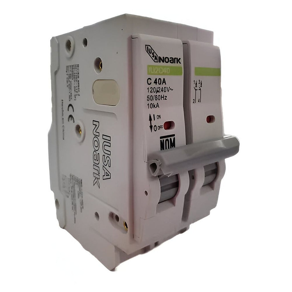 Interruptor Eléctrico Termomagnético 2 Polos 40 A