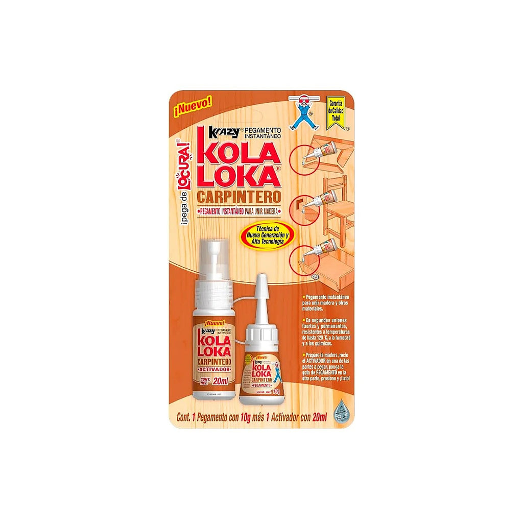Adhesivo Instantáneo para Carpintero 10 gr