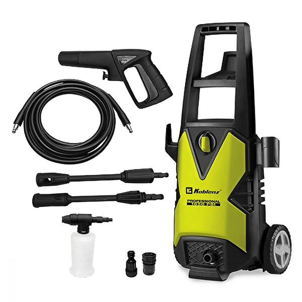 Hidrolavadora Eléctrica 1650 Psi 4.5 Lt/min con 5 Accesorios Apagado Automático Vertical