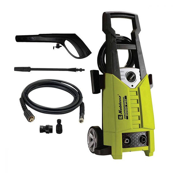 Hidrolavadora Eléctrica 2000 Psi 5 Lt/min con 5 Accesorios Apagado Automático Vertical