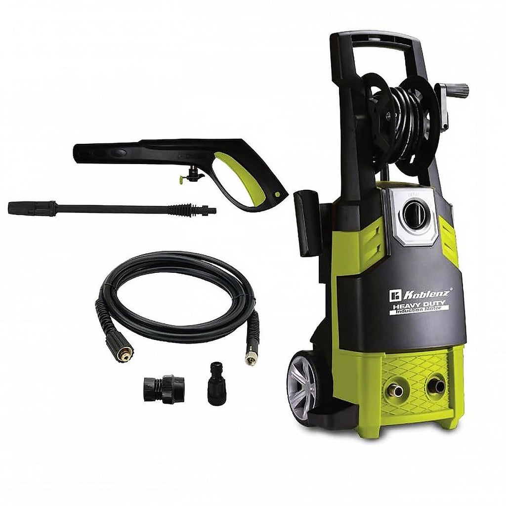 Hidrolavadora Eléctrica 2600 Psi 5.2 Lt/min con 6 Accesorios Apagado Automático Vertical