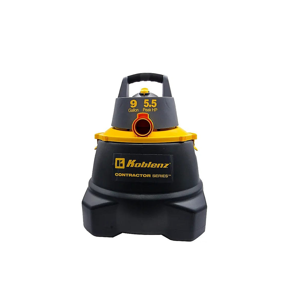 Aspiradora 5.5 HP 9 gal Seco /mojado Trabajo Rudo con Accesorios