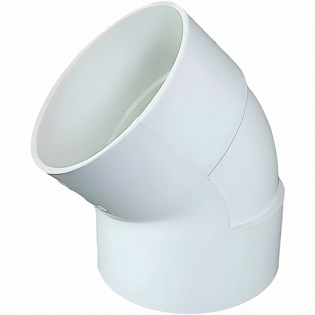 Codo PVC sanitario 45° BXB 2" (50 mm)