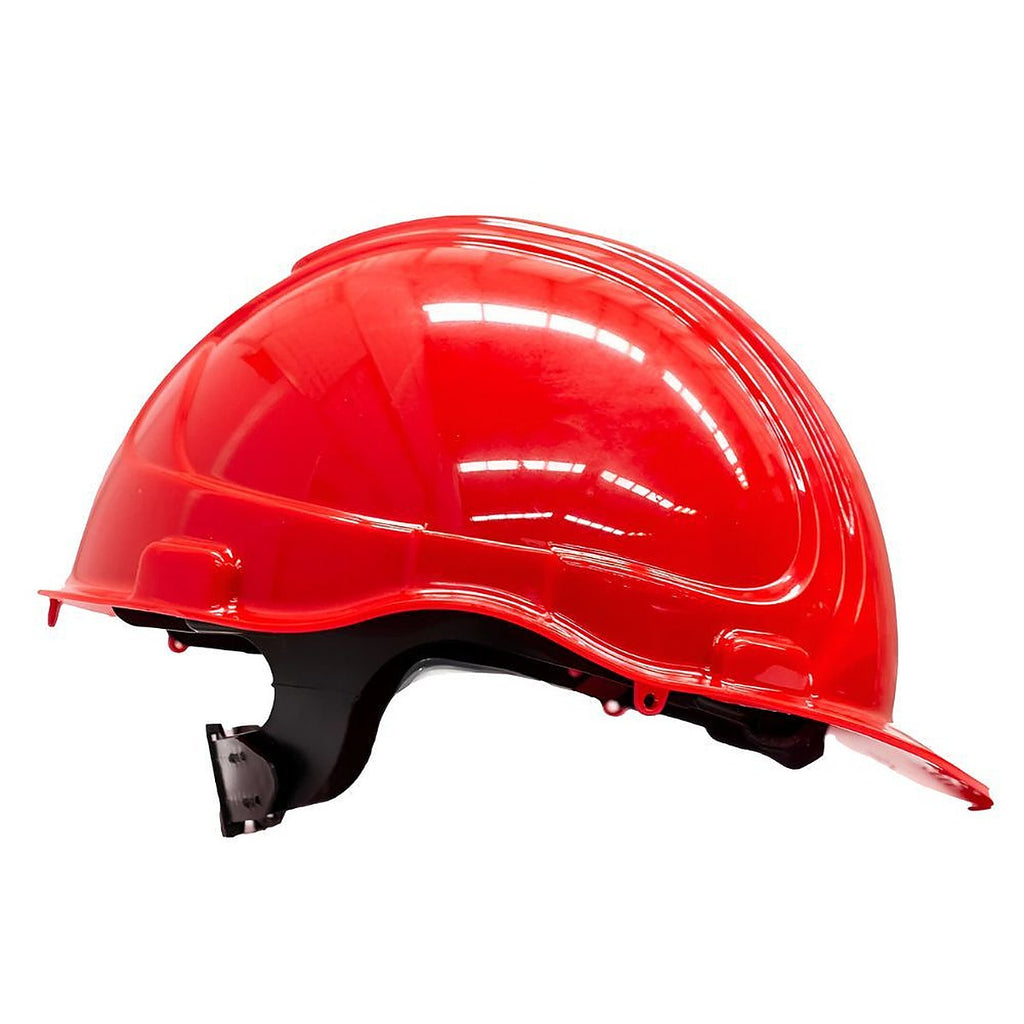 Casco de Seguridad Tipo Cachucha Rojo Certificado ANSI Z89.1-2003/norma Nom-115-stps-1994