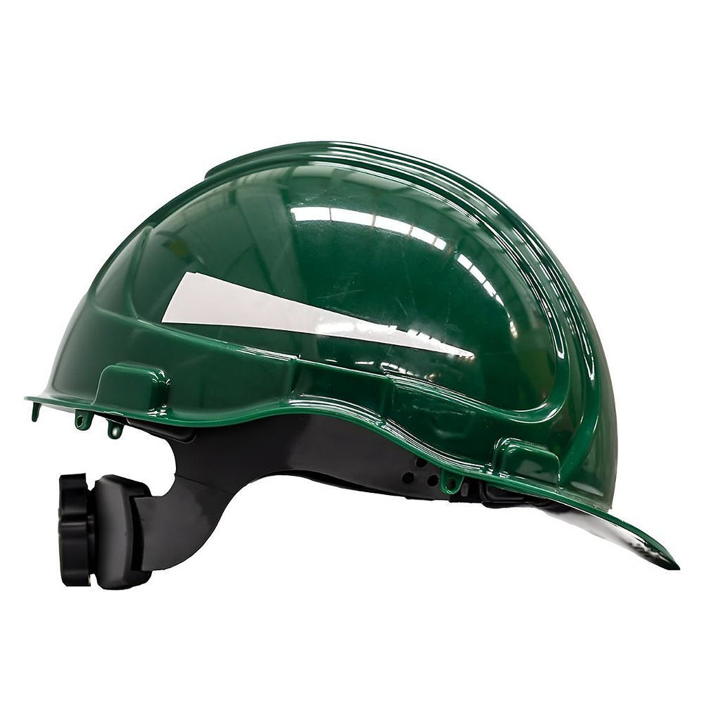 Casco de Seguridad Tipo Cachucha Verde Certificado ANSI Z89.1-2003/norma Nom-115-stps-1994