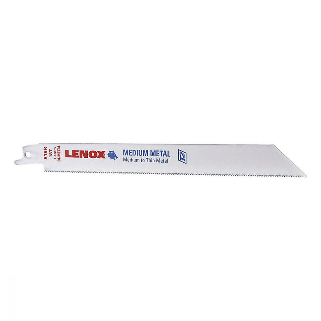 Segueta para Sierra Sable Bimetálica 08” X 3/4” X 0.035” 18 DPP para Metal