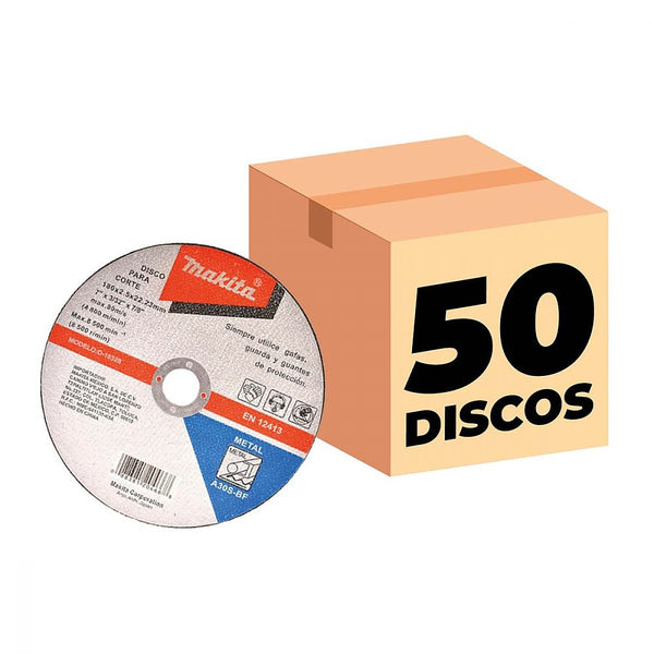 Disco para Corte de Metal 7”x3/32”x7/8” Larga Duración