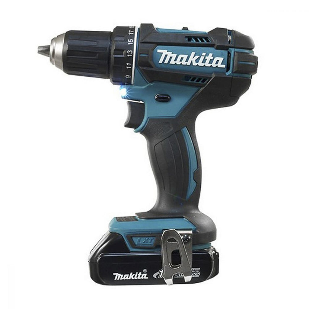 Taladro Atornillador Inalámbrico 1/2” 18v VVR 600-1900 rpm 62/36nm C0n 2 Baterías + Cargador Estuche Plástica