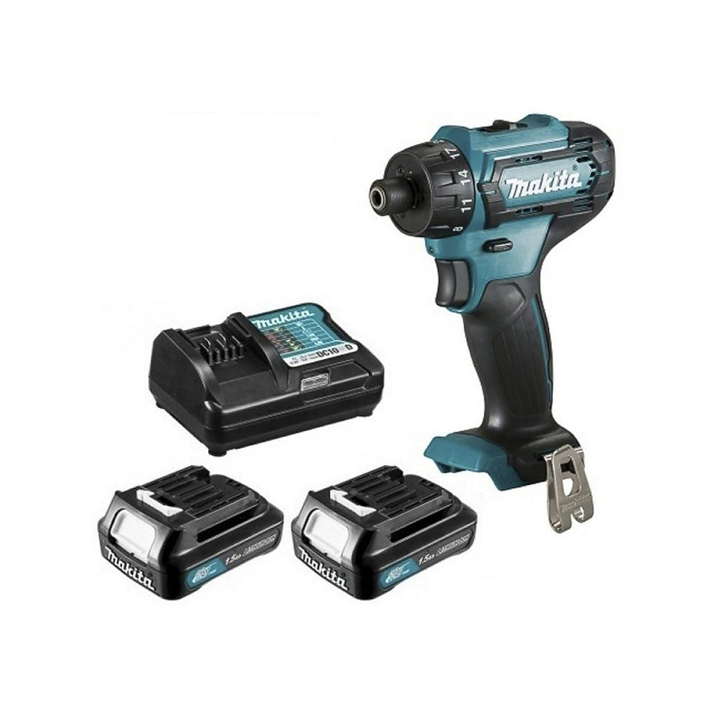 Taladro Atornillador Inalámbrico 3/8” 12v VVR 450-1700 rpm 30/14 Nm con batería + Cargador