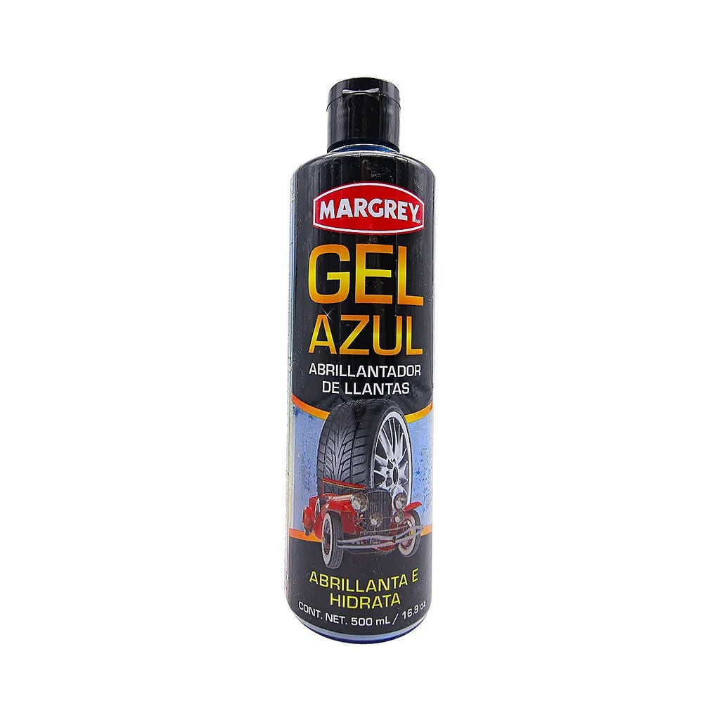 Abrillantador en Gel de Alto Rendimiento y Gran Brillo para Llantas y Hule en General 500 ml