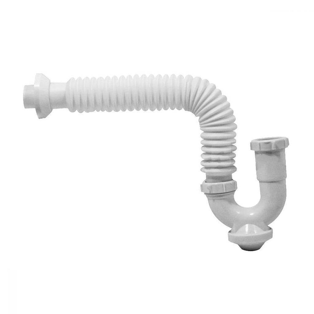 Cespol para Fregadero 1.1/2” sin Cubierta Tubo Flexible de y Bote Chico