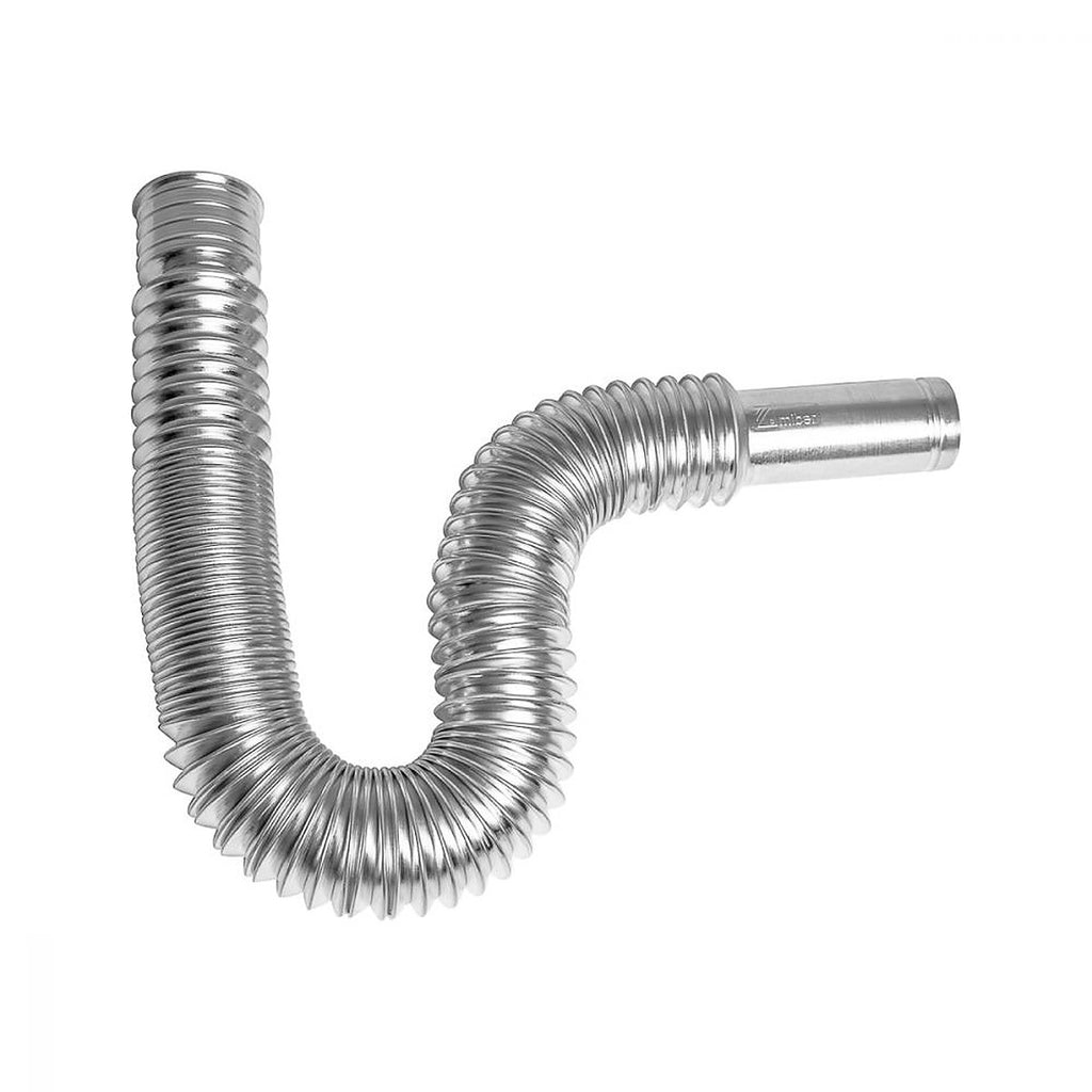 Tubo Largo Flexible Metalizado para Fregadero o Lavabo