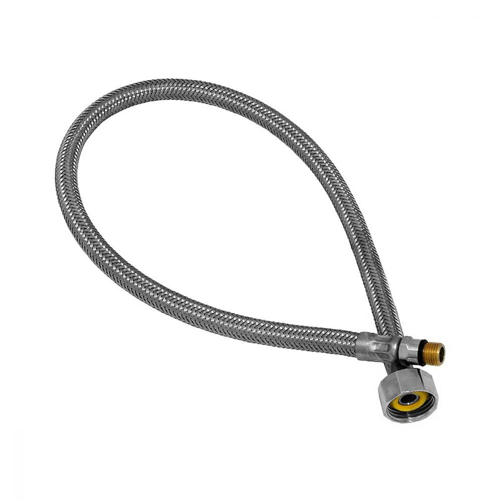 Manguera para Monomando de Acero Inoxidable 50 cm 1/2”xm10