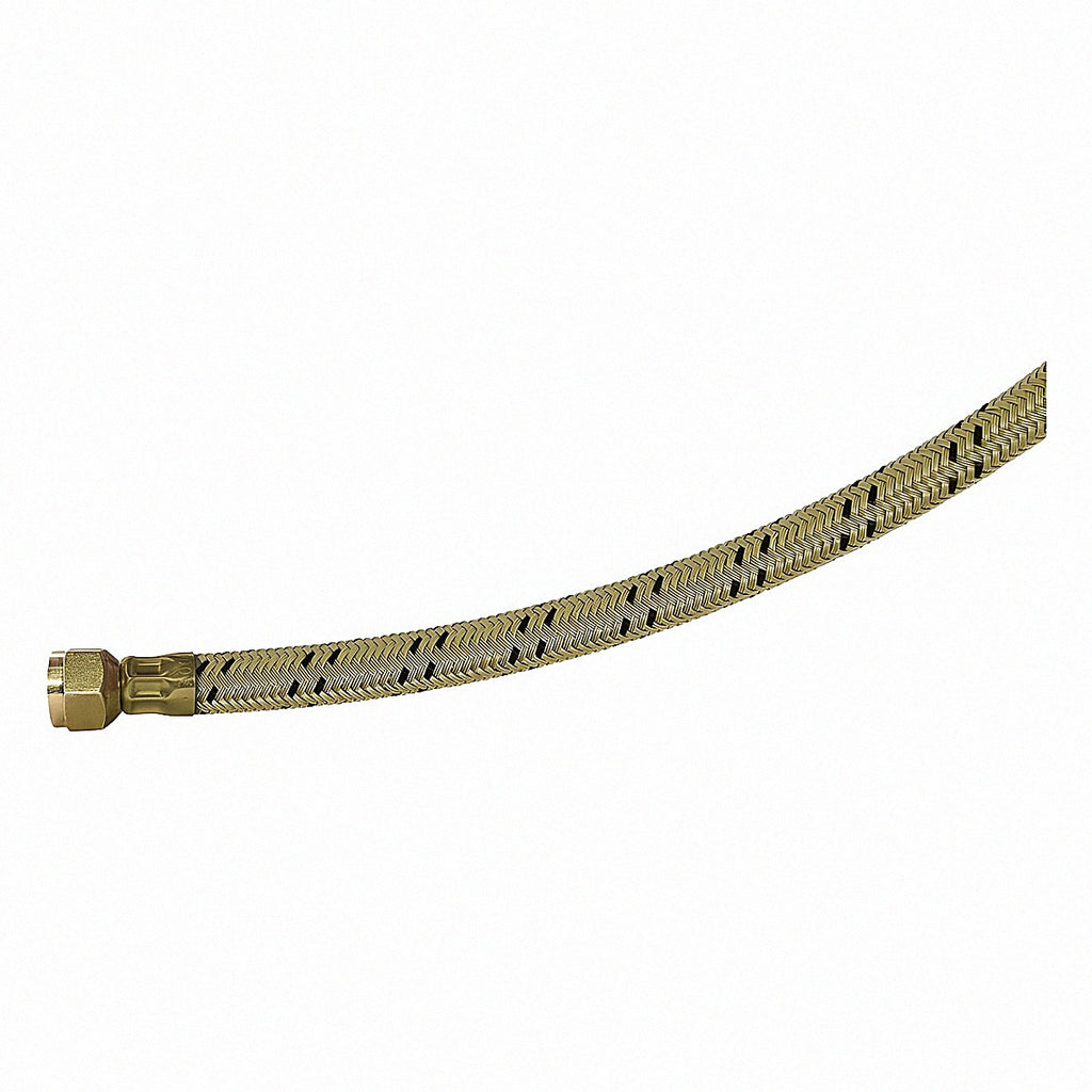 Manguera para Gas Flexible de Monofilamento Polipropileno 60 cm Salida 3/8”x3/8”