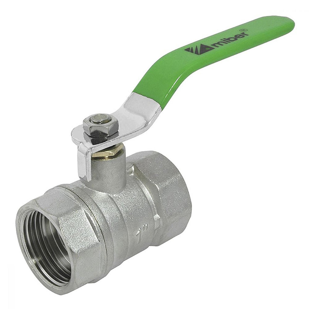 Válvula de Esfera Roscable 1” de Latón 300 Psi