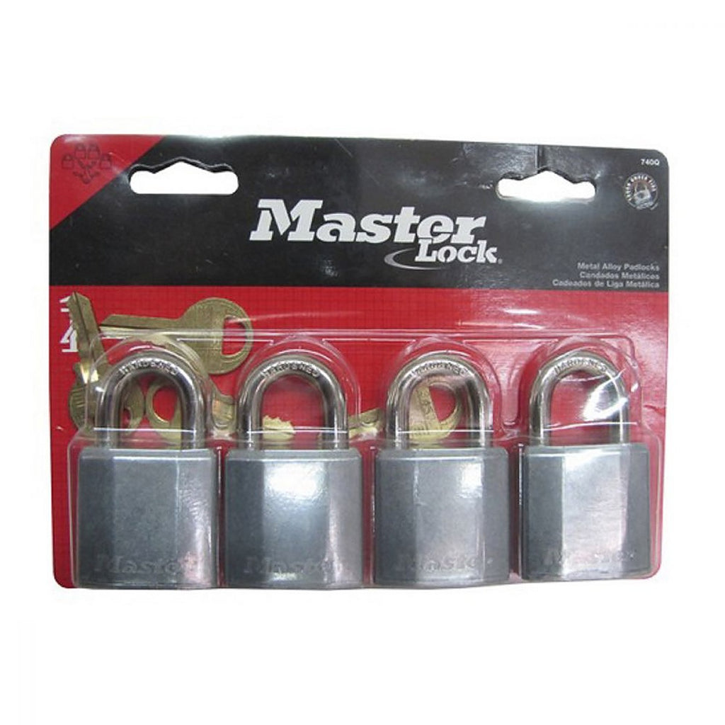 Juego Candados Metálico MASTER LOCK M8 740Q