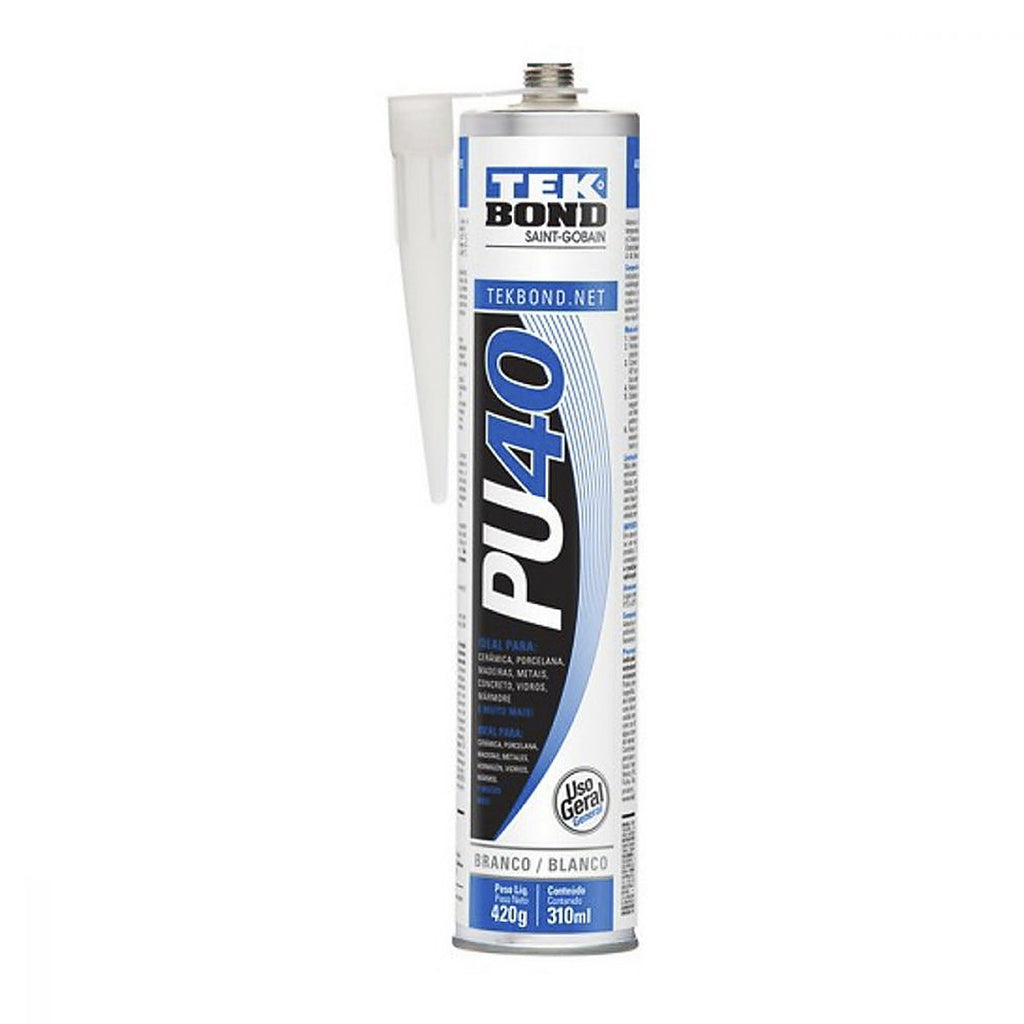 Sellador Poliuretano Tekbond 310 ml Blanco
