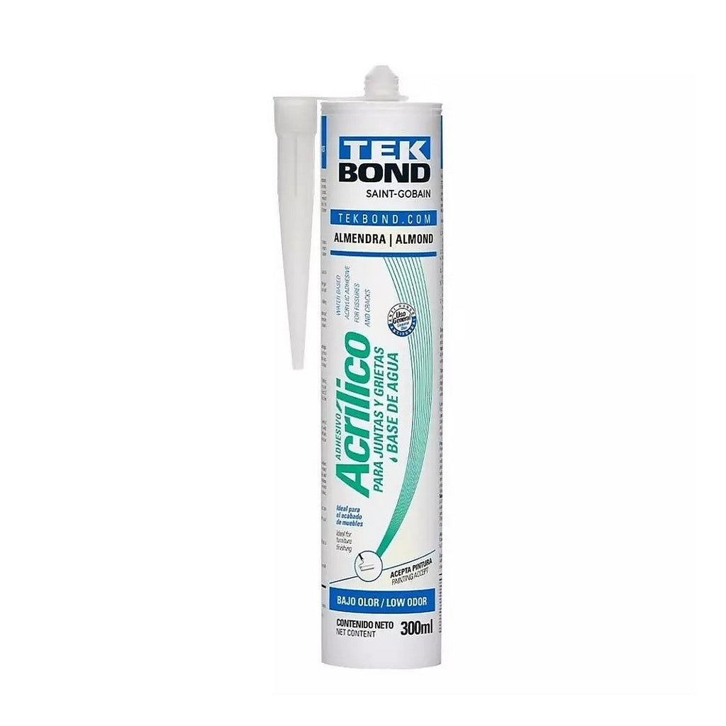 Sellador Acrílico Tekbond Almendra 300 gr