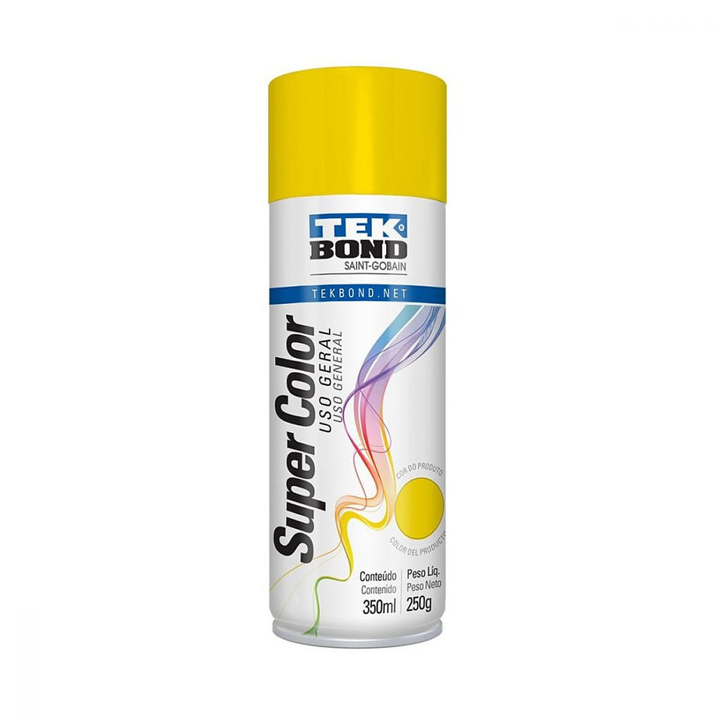 Pintura en Aerosol Uso General Super Color 350 ml Amarillo