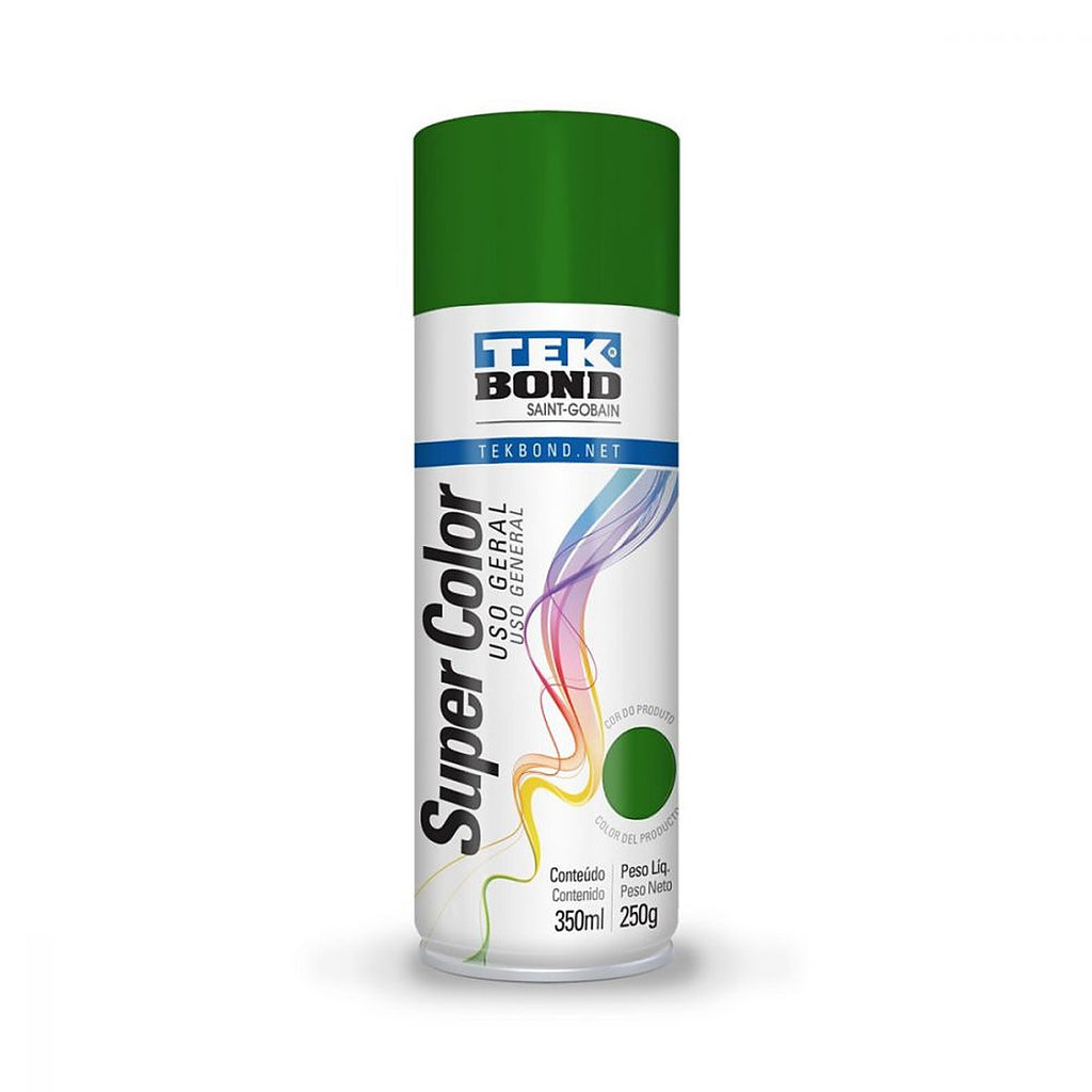 Pintura en Aerosol Uso General Super Color 350 ml Verde