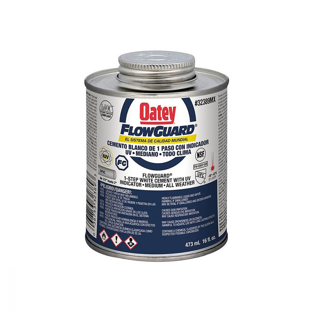 Cemento para CPVC Blanco 473 ml