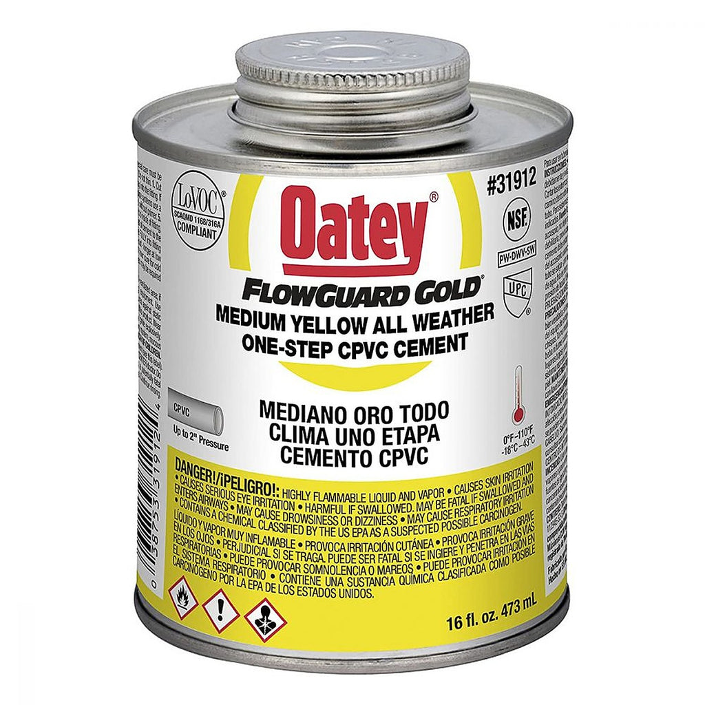 Cemento para CPVC Amarillo 476 ml