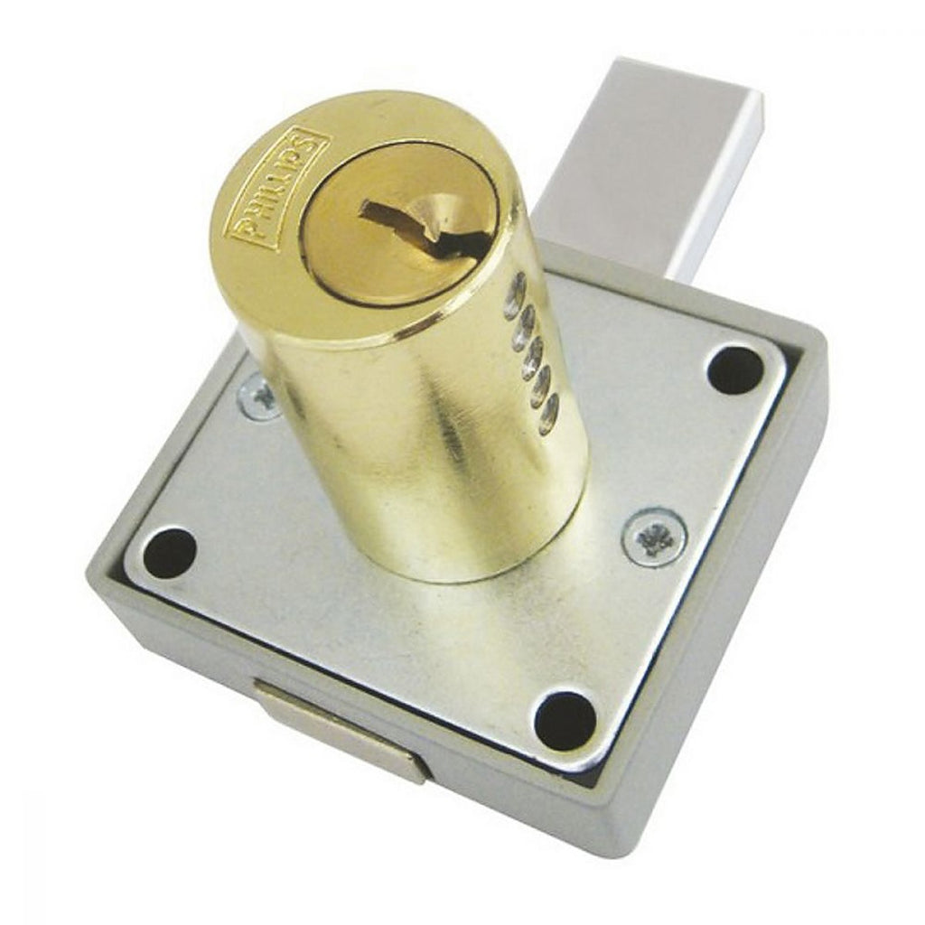Cerradura para Mueble Uso General Cromada