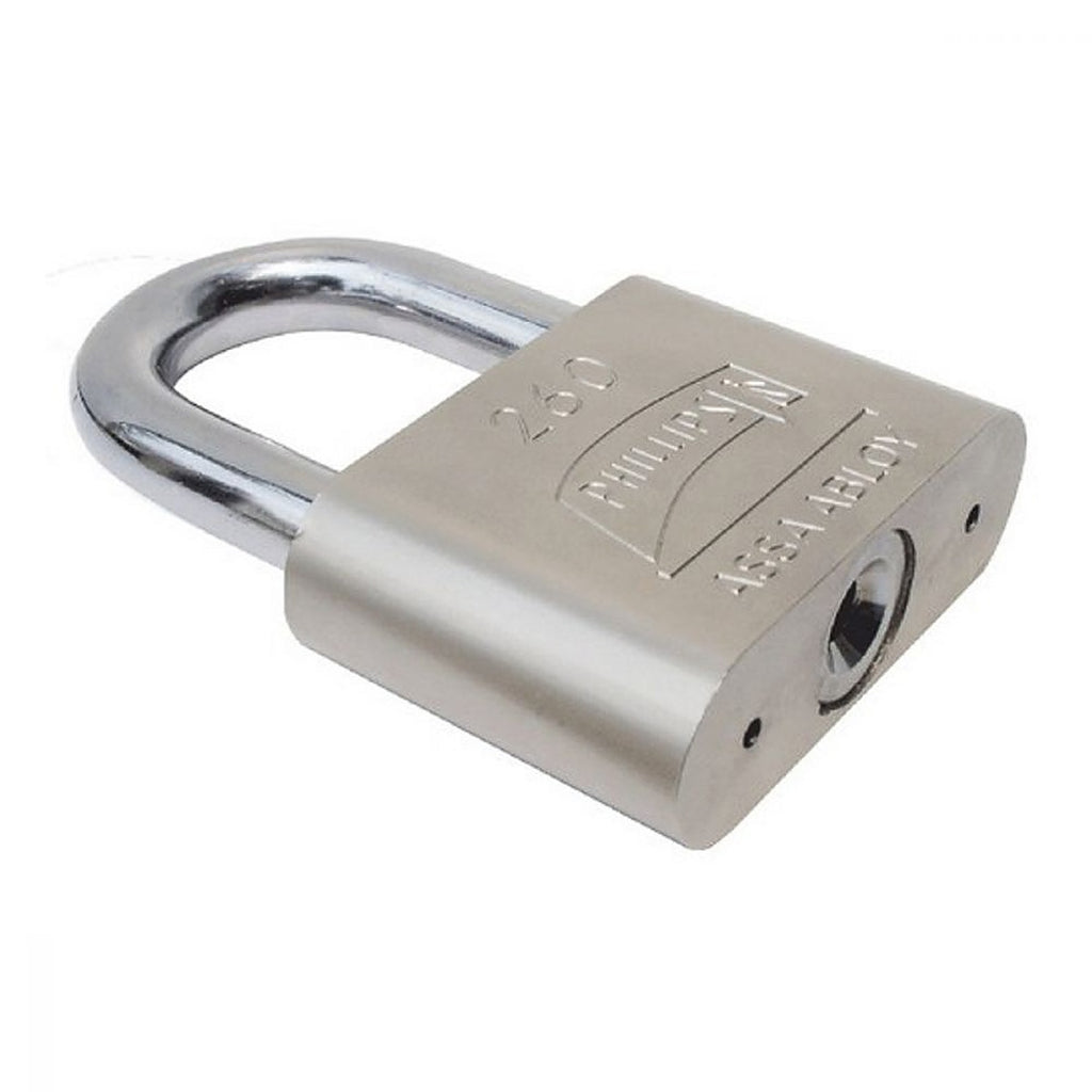 Candado de Hierro 60 mm Gancho Corto Llave Discos