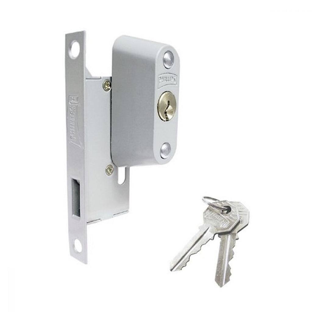 Cerradura de Embutir para Ventana Blanco
