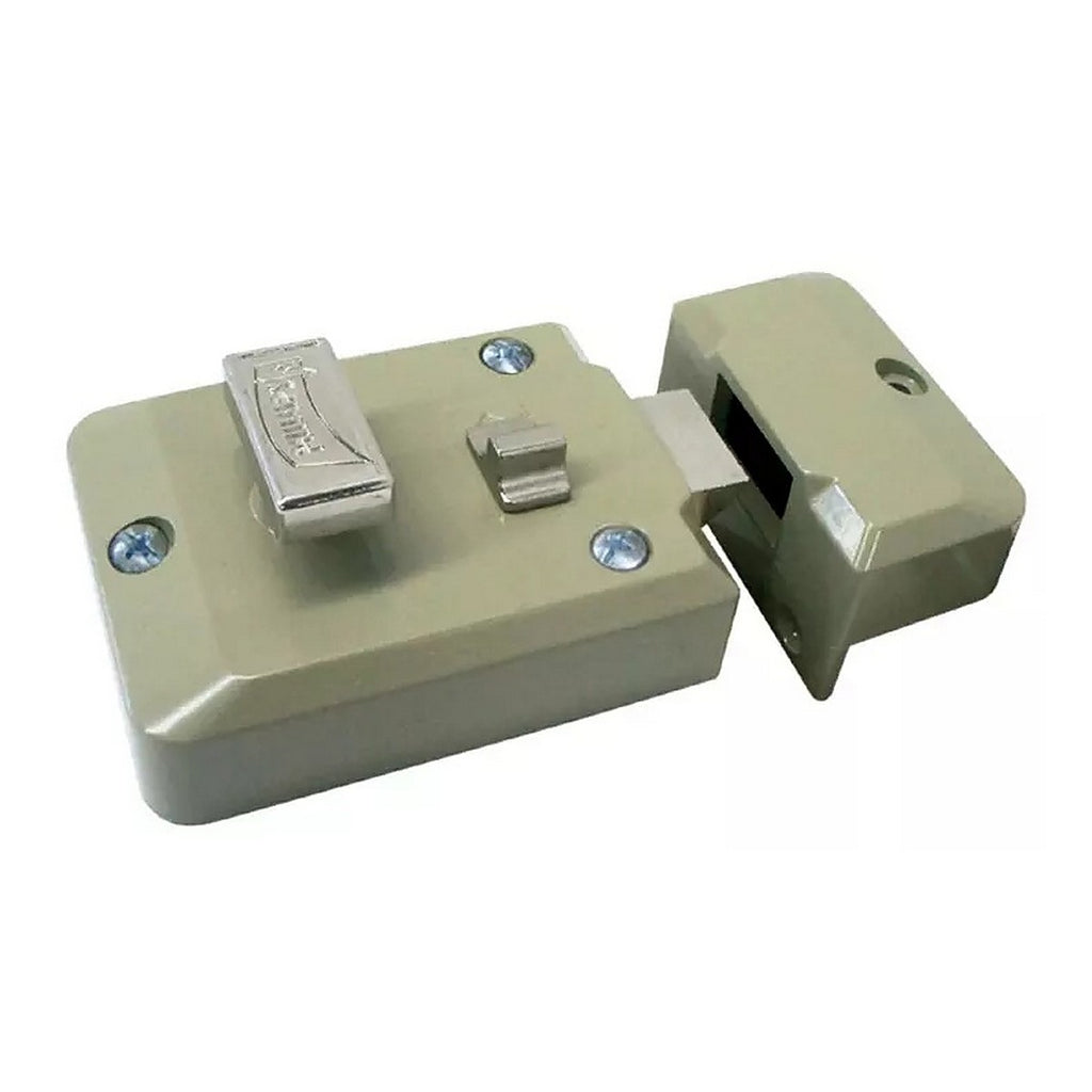 Cerradura de Sobreponer Der Picaporte de Golpe Beige