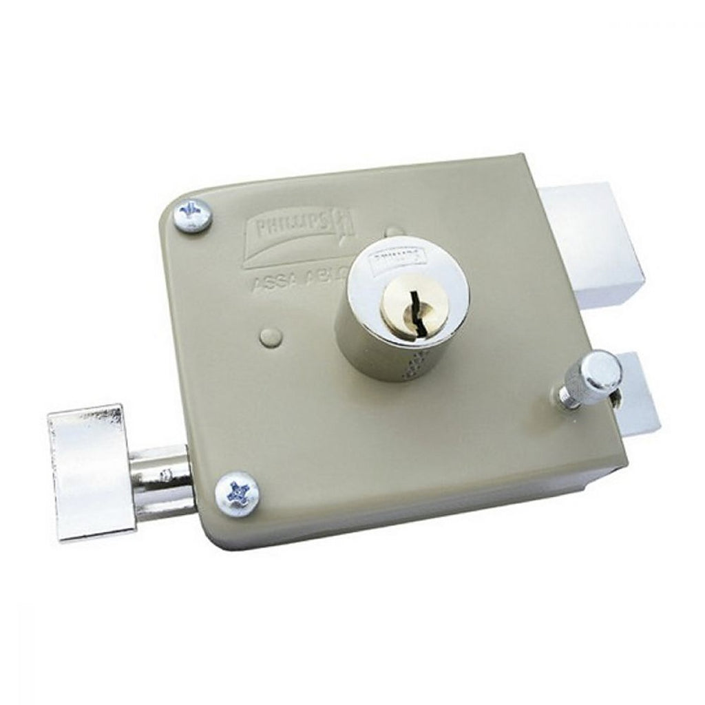 Cerradura de Sobreponer Der Clásica Beige - P7 715CLDABG