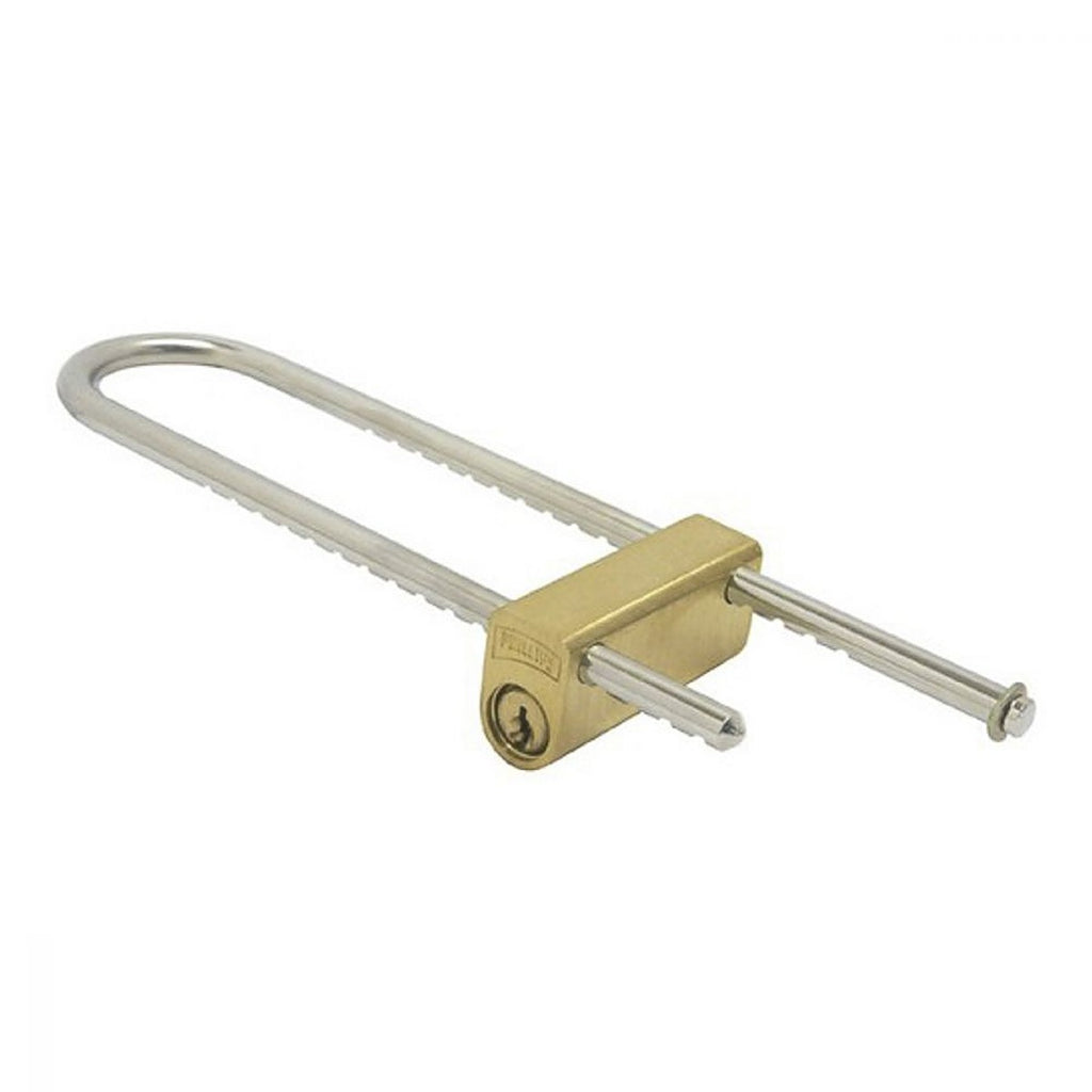 Candado para Cortina y Bicicletas de Latón 15 mm Gancho Extra Largo