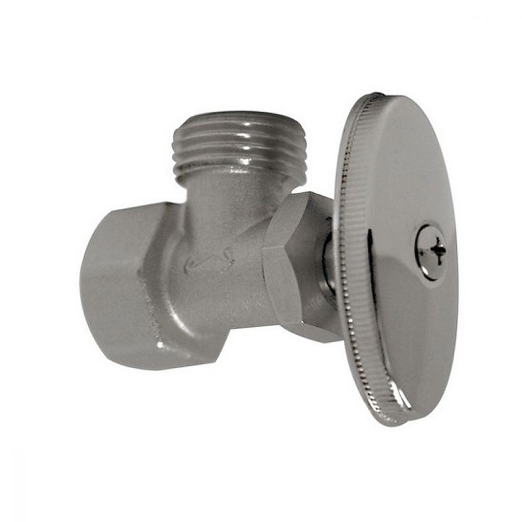 Llave Angular para Control de Agua 1/2 X 1/2 de Latón Roscable
